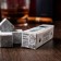 Poker whiskey stones, natural steat, 4 pcs