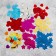 Filler for a ball assorted, 1 cm, set of 9 pcs.