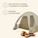 Tart tourist tent, camping maclay Volga 4, 4-seater, with vestibule