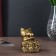 NECSK Polystone Bronze "Cat Mani-Neko with kittens" 7.5x6.5x7 cm