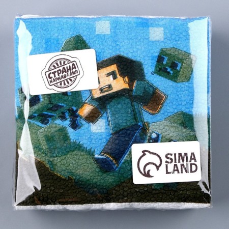 Napkins single -layer “Games”, 24 × 24 cm, in a set of 20 pcs.-5