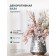 Decorative vase "Ornament", 17.5 × 17.5 × 18 cm, silver color