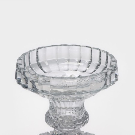 Glass vase on the fruit leg Mey-ji, d = 23 cm-3