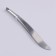 Pinzet beast, narrow, 9 cm, silver color