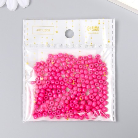 Round beads 6/0 "Pink" 20 g mix-3