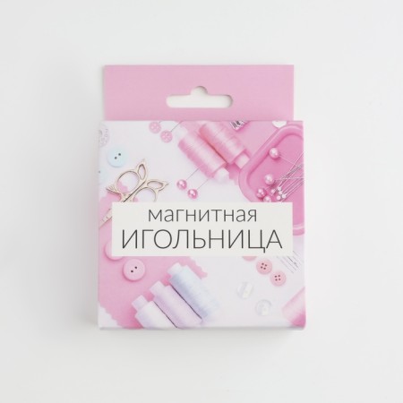 Magnetic needle, 8.5 × 8.5 cm, color mix-6