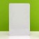 Package eight-shirt, flat bottom, white-black, 20 x 13 x 7 cm set 50pcs