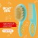 Children's brush with a comb, mint color