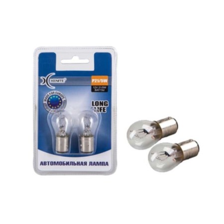 Car lamp Xenite P21/5W (Bay15D) 12V LONG Life, 2 pcs-1