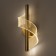 Bra "spiral" Led 3000k gold 30x13x13cm