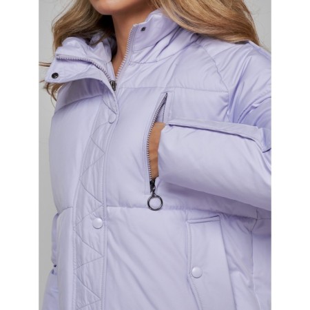 Winter jacket, size 46, purple color-10