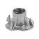 Gaika Stroybat, furniture, clogging, DIN1624, galvanized, M10, 4 pcs