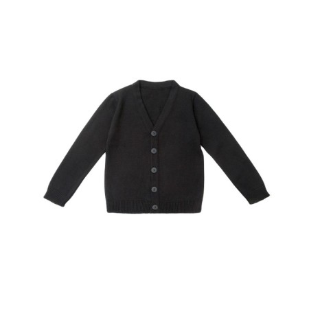 Knitted cardigan for a boy Pure Love, height 140 cm, black color-3