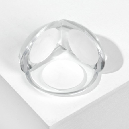Set of linings on corners, 8 pcs., Transparent-1