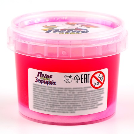 Slime "Zephar", the color is white and Magenta, 100 g-1