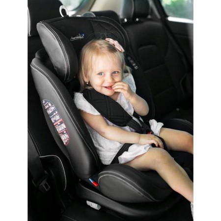 Children's car seat Amarobaby ST-3, ISOFIX class D, group 0+/1/2/3, black color-9