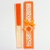 Fan Bamboo, Textile H = 21 cm "Monocet" in the box, orange