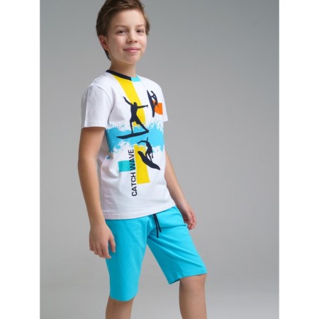 Set for a boy PlayTode: T -shirt and shorts, height 158 ​​cm-1