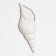 Nastennaya decor "shell" 28 x 10.3 cm, white