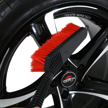 Torso washing brush, with valve-6