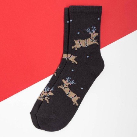 New Year's socks KAFTAN "Deer" p. 36-40 (23-25 ​​cm) 5189267-1