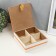 Casket tree with divisions "Persian beads" 18x18.4x6.8 cm