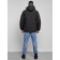 Sports male winter, size 58, black color