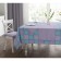 India tablecloth, size 110x140 cm, purple color