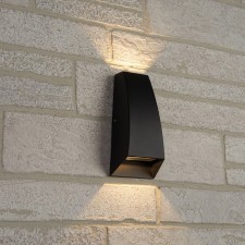 Street Feron DH506, IP54, LED, 6 W, 80x45x170 mm, black color is black
