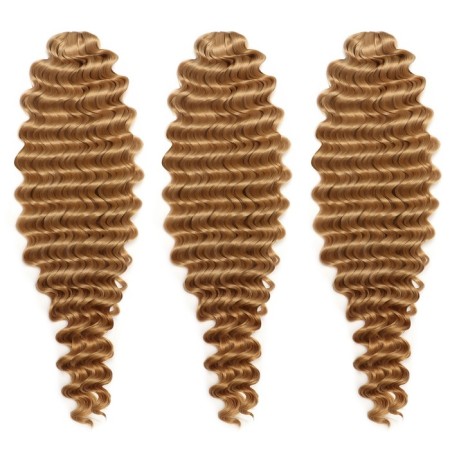 Hollywood Africolocons, 60 cm, 270 gr, brose/light blond color HKB26/15 (Catherine)-1