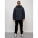 Sports male jacket, size 48, dark blue color