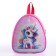 Baby backpack on lightning, pink color