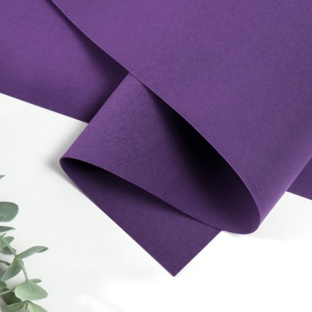 Foamiran Iranian 0.8-1 mm (indigo) 60x70 cm