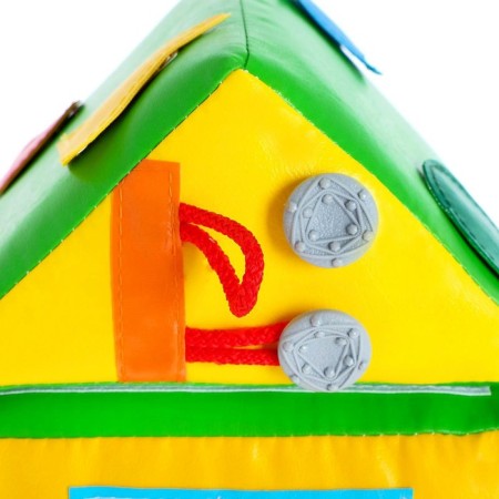 Soft module Tactile "Baby House", according to the Montessori Methodology-6