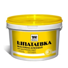 Oil-cell putty, for internal work 