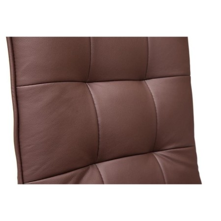 Zero eco-leather chair, brown 36-36-6