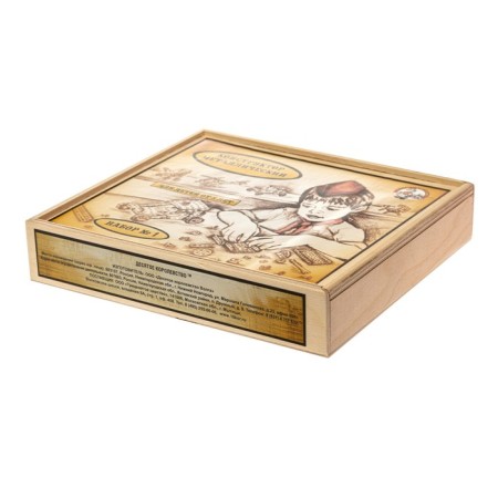 Metal designer for labor lessons No. 1, in wooden packaging-2