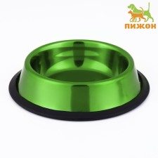 A bowl with a non -slip base decorative color, 230 ml, green