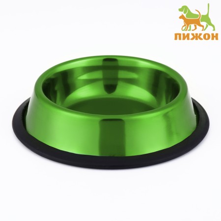 A bowl with a non -slip base decorative color, 230 ml, green