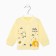 Nursery blouse, yellow color, height 68 cm