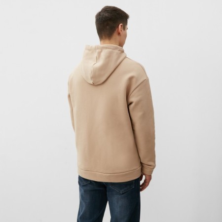 Male sweatshirt is formed, beige color, size 50-52 (XL-XXL)-6