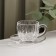 Tea -glass set "Bliss", 6 items: kettle 600 ml, bowl 150 ml, saucer d = 12cm, stand 12 × 6.5 cm