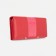 Women's wallet on magnets, red color