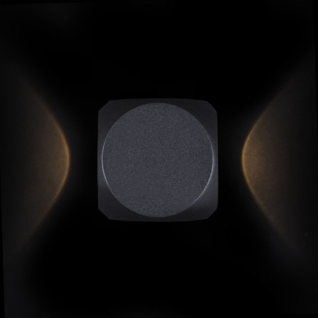 Bra Outdoor O015WL-L4B, LED, 4 W, 55x56 mm, 340 lm, 3000k, black-4
