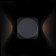Bra Outdoor O015WL-L4B, LED, 4 W, 55x56 mm, 340 lm, 3000k, black