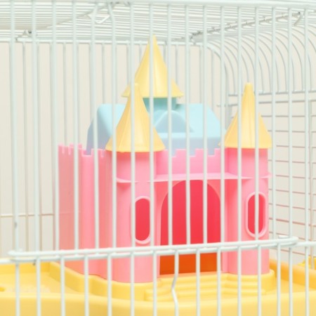 A cage for rodents "Pigzon" with a lock, 31 x 24 x 27 cm, brown-3