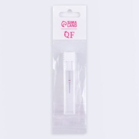 Clamp for manicure, safe, 4 faces, 1.2 × 2.5 mm, in a plastic case-5