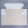 Capcake box, confectionery packaging with a window, 6 cells, “white peonies”, 25 x 17 x 10 cm