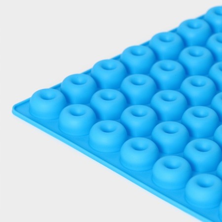 Form for marmalade DOLAIN "DONESSIDS", silicone, 21.5 × 20 cm, 64 cells (D = 2 cm), color mix-3