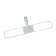 Mop holder, under pockets, 60 cm